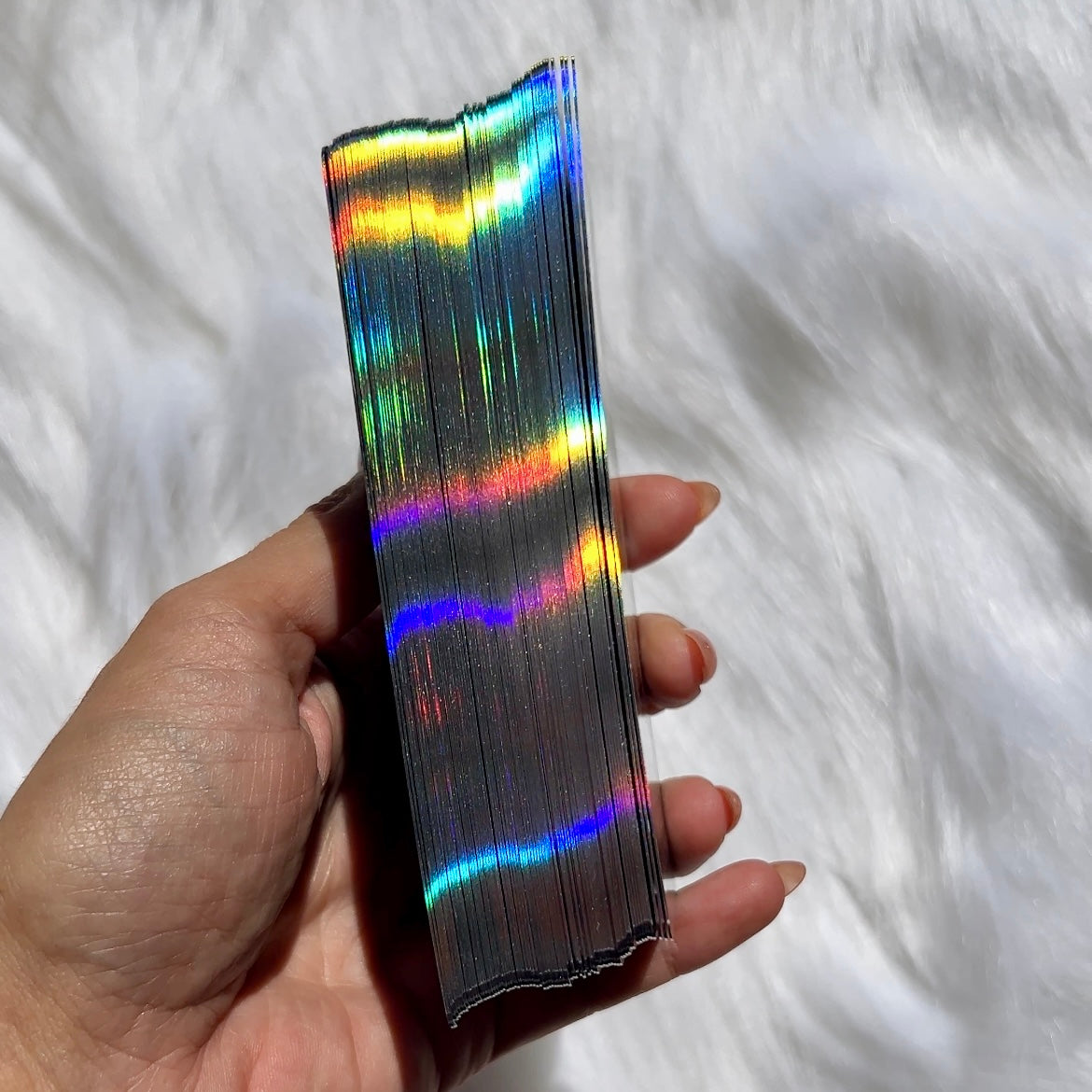 Tarot Cards with Meanings - Black Holographic