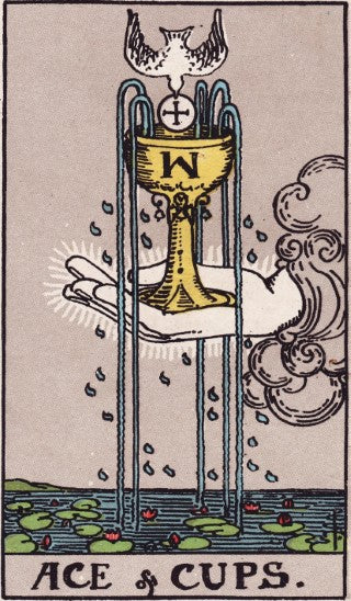 Ace of Cups tarot card meaning