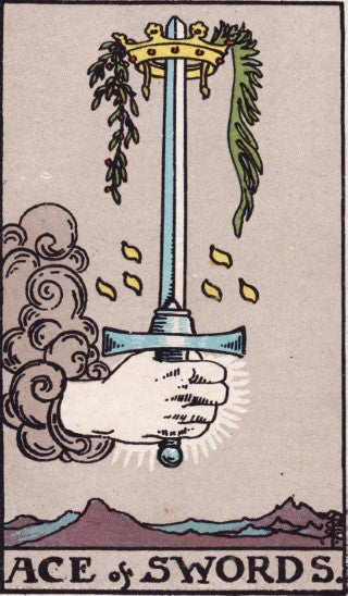 Ace of Swords tarot card meaning