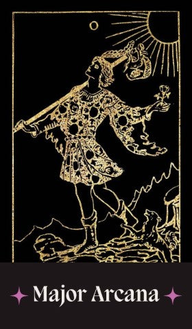 Major arcana tarot cards