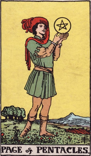 Page of Pentacles tarot card meaning