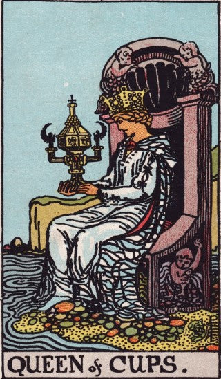 Queen of Cups tarot card meaning