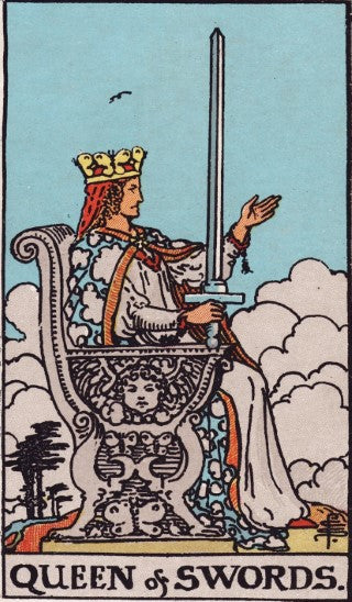 Queen of Swords tarot card meaning