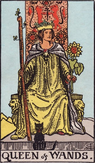 Queen of Wands tarot card meaning