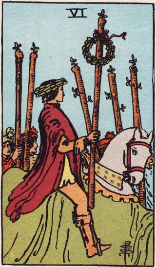 Six of Wands tarot card meaning