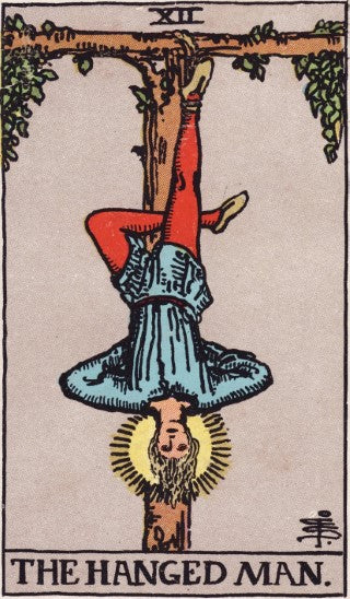 The Hanged Man tarot card meaning