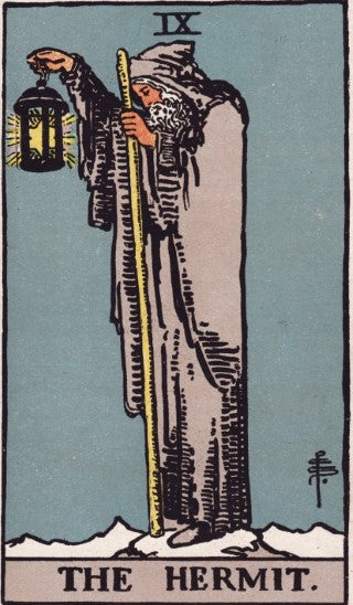 The Hermit tarot card meaning