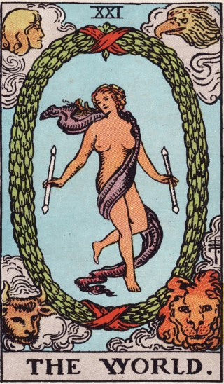 The World tarot card meaning