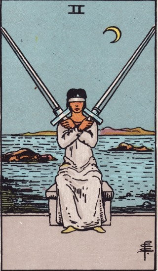 Two of Swords tarot card meaning