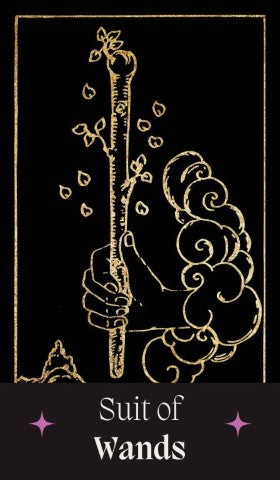 tarot card meanings for suit of wands